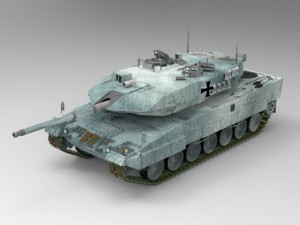 leopard ii 3D Model