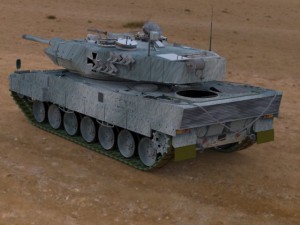 leopard ii 3D Model
