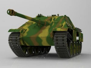 jagdpanther tank destroyer 3D Model