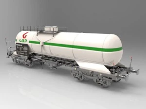 tank carriage galp 3D Model