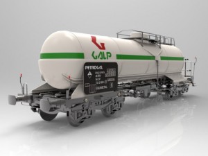tank carriage galp 3Dモデル
