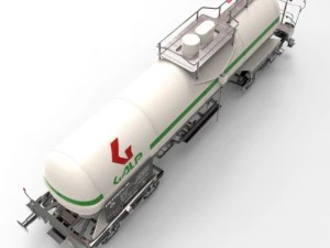 tank carriage galp 3D Model