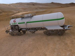 tank carriage galp 3D Model