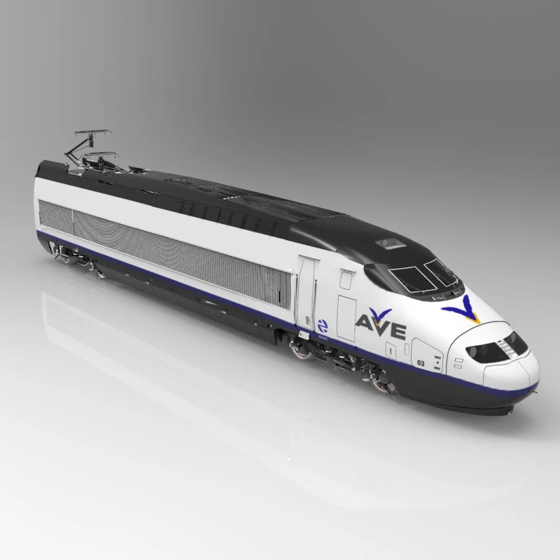 electric engine 3D Model .c4d .max .obj .3ds .fbx .stl .blend 