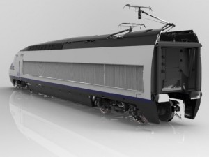 electric engine 3Dモデル