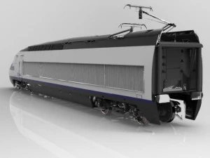 electric engine 3D Model