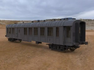 fourgon de marchandises Modèle 3D