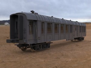 goods van Model 3D