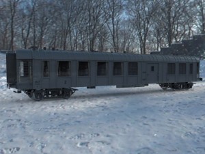 goods van Model 3D