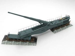 leopold german rail wwii 3D Model