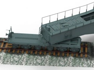 leopold german rail wwii 3D Model