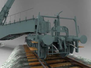 leopold german rail wwii 3D Model