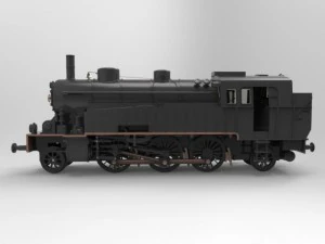 vlc 75 locomotive 3D Model