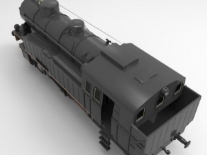 vlc 75 locomotive Modèle 3D