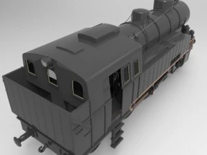 vlc 75 locomotive 3D Model