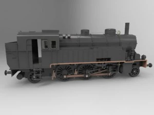 vlc 75 locomotive 3D Model