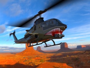 ah1 cobra helicopter 3D मॉडल