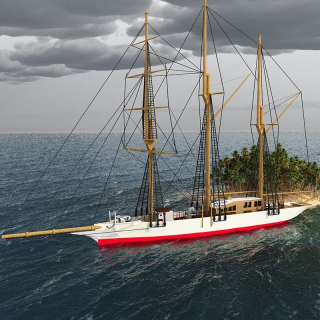 amphitrite Modello 3D .c4d .max .obj .3ds .fbx .stl .blend 