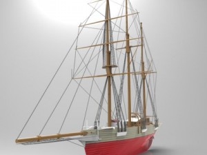 amphitrite Modello 3D
