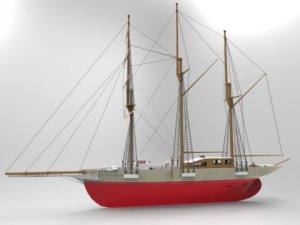 amphitrite Modello 3D