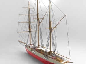 amphitrite Modello 3D
