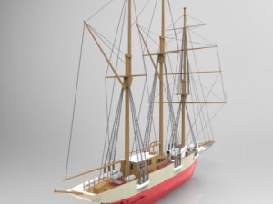 amphitrite Modello 3D