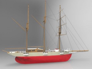 amphitrite Modello 3D