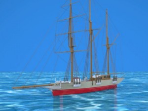 amphitrite Modello 3D