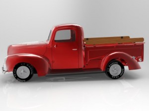40 ford pickup Modelo 3D