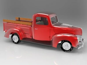 40 ford pickup 3D Model