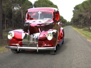 40 ford pickup Modelo 3D