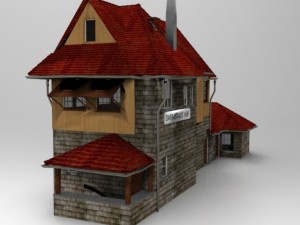 darmstadt station 3Dモデル