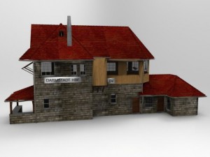darmstadt station 3Dモデル