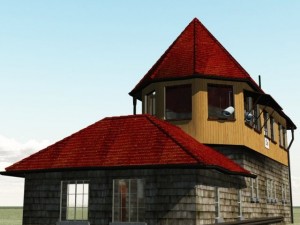 darmstadt station 3Dモデル