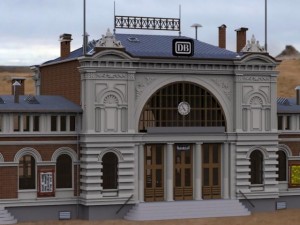 bonn station 3D Model