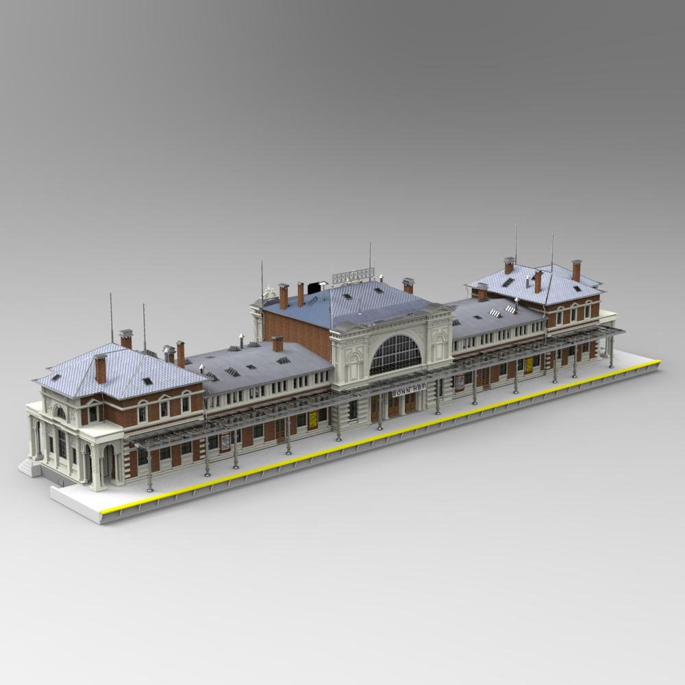 Станция 3д модель. 3d модель станции. 3d model railway station.