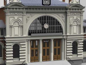 bonn station Model 3D