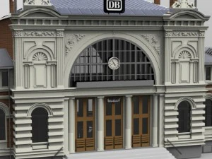 bonn station 3D Model