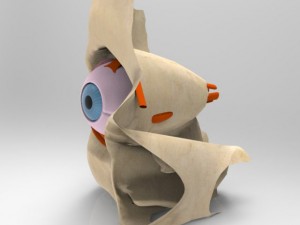 human eye Modelo 3D
