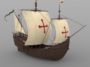 pinta 3D Model