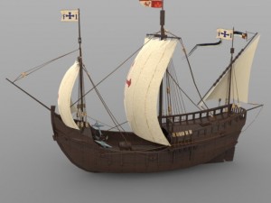 pinta Model 3D