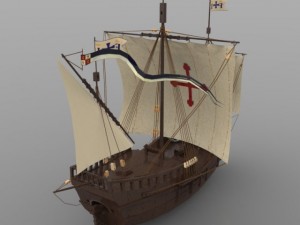 pinta Model 3D