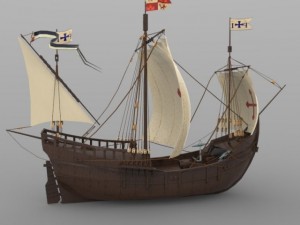 pinta Model 3D