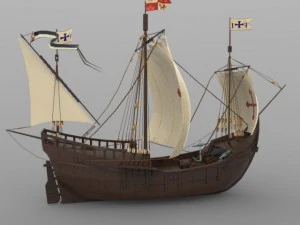 pinta Model 3D