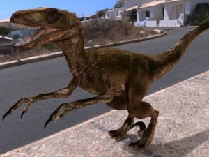 데이노니쿠스 3D 모델