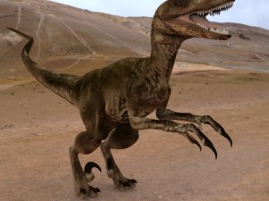 deynonichus Modello 3D