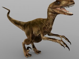 deynonichus Modello 3D