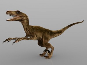 deynonichus Modello 3D