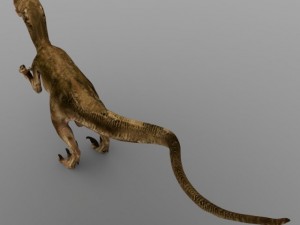 deynonichus Modello 3D