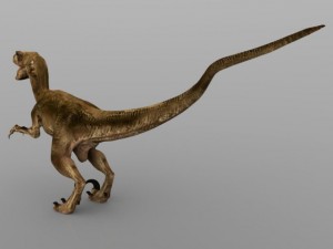 deynonichus Modello 3D